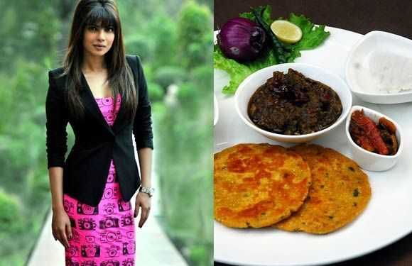 Plats préférés de - Priyanka Chopra - Makki Ki Roti et Sarson Ka Saag