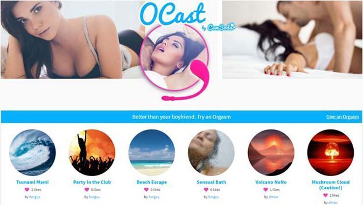 Aplicación O-Cast para iPhone: una aplicación que nos permite tener sexo oral a través del iPhone