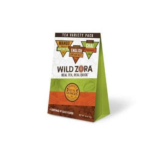 Embalagem de chá Wild Zora
