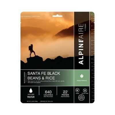 Haricots noirs et riz Alpineaire Santa Fe