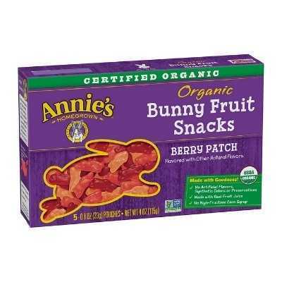Makanan ringan buah arnab Annie