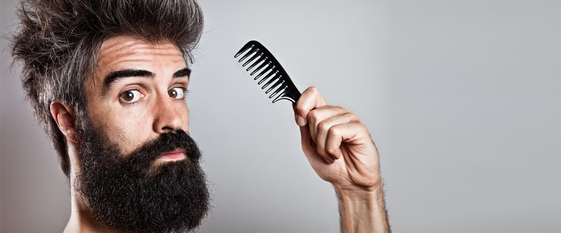 कैसे अपने घुंघराले दाढ़ी को सीधा करने के लिए