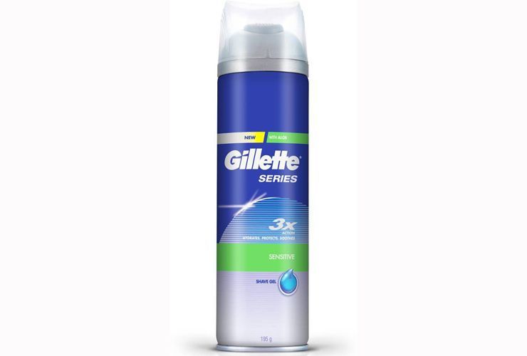 Gel para pieles sensibles de Gillette
