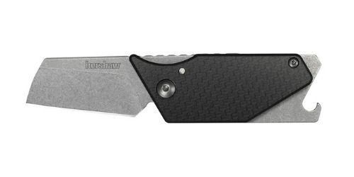 Le plus petit couteau de poche Kershaw Pub en fibre de carbone