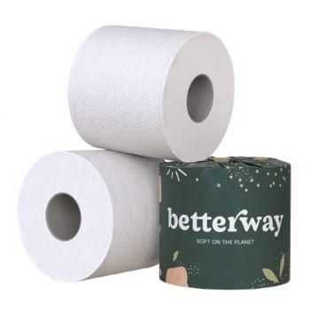 labāka ceļa bioloģiski noārdāms tualetes papīrs
