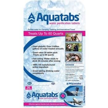 aquatabs ūdens attīrīšanas tabletes