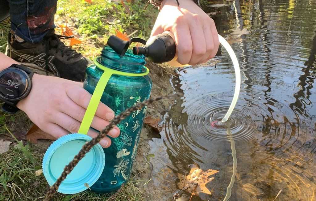 msr trail shot - beste waterfilters voor backpacken 2019