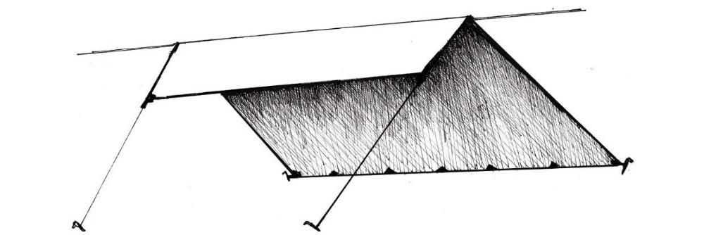 наклонените до свръхлеки конфигурации на покрива от брезент