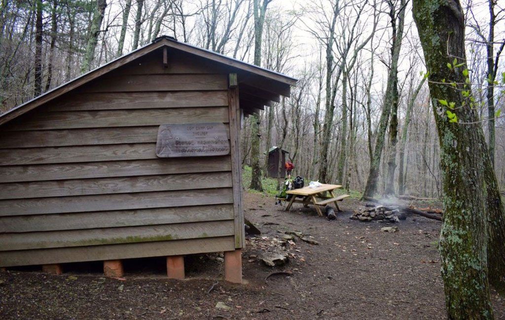 appalachian trail murd cow camp shelter