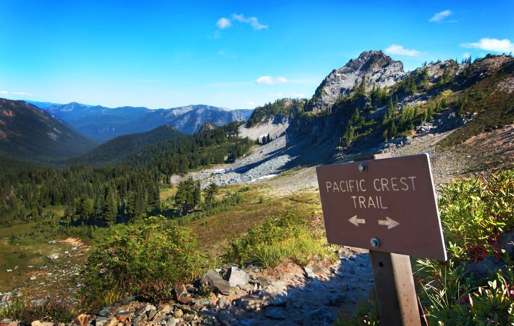 Pacific Crest Trail sektion Oregon søstre