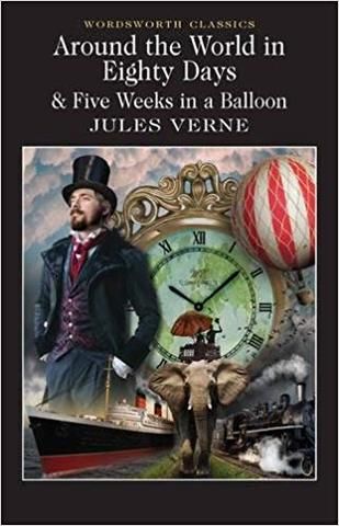 Kaheksakümne päevaga üle maailma, autor Jules Verne