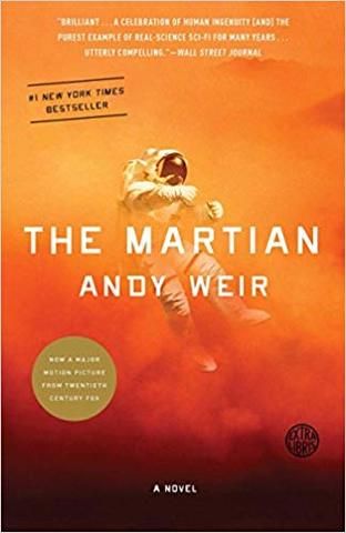 The Martian door Andy Weir