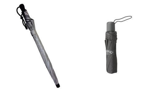 pełnowymiarowy vs. składany ultralekki parasol na wędrówki