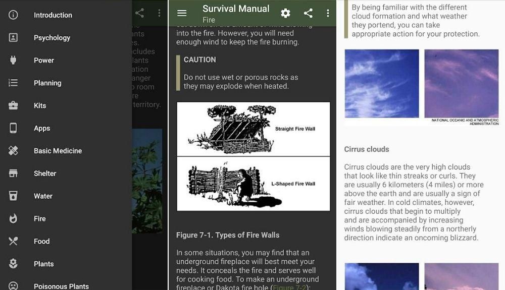 wandel-app offline survival handleiding
