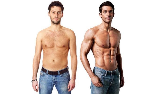 5 zasad dla `` chudych grubych '' mężczyzn, aby uzyskać masę mięśniową bez otyłości
