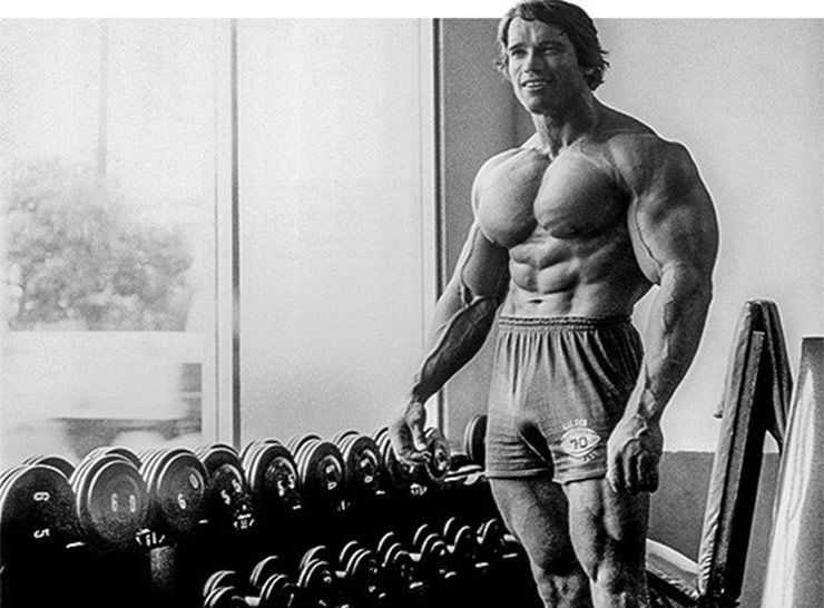 Cómo conseguir un pecho grueso y ancho como Arnold Schwarzenegger