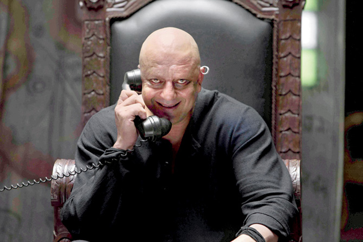 Sanjay Dutt som Kancha i Agneepath, 2012