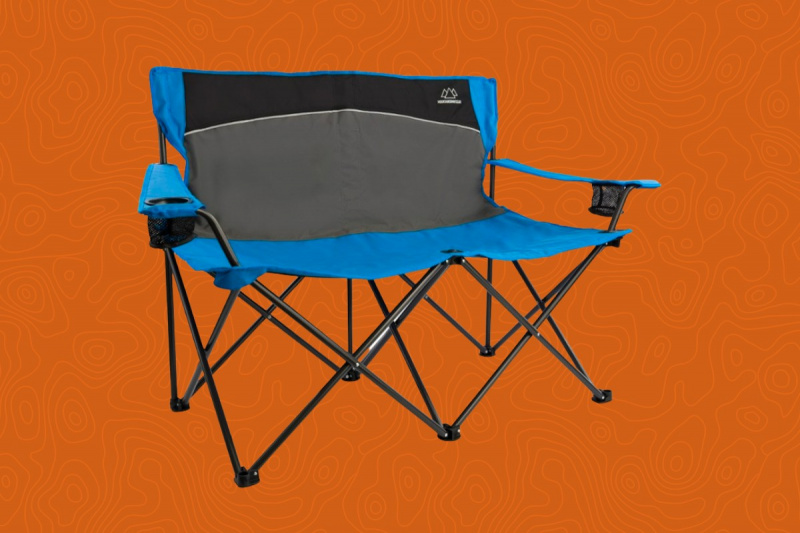   Imatge del producte de la cadira d'amor de campament.