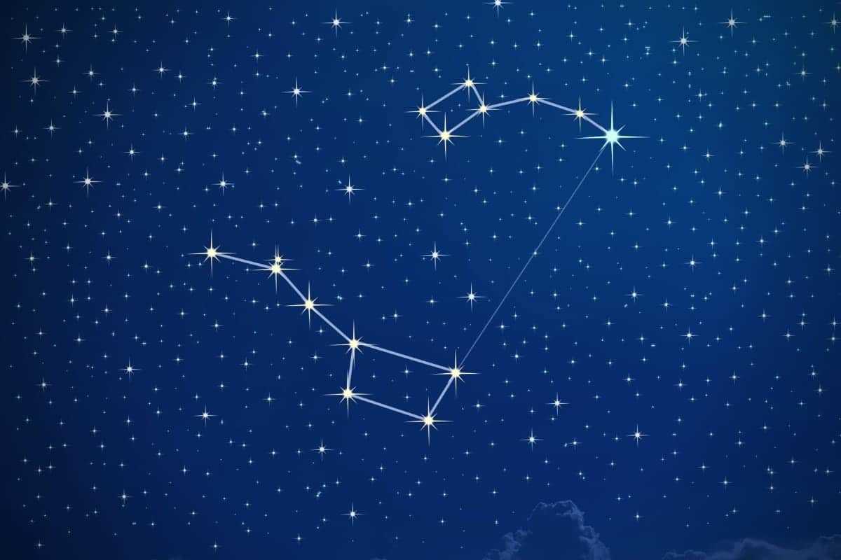 Ilustrasi rasi bintang Biduk