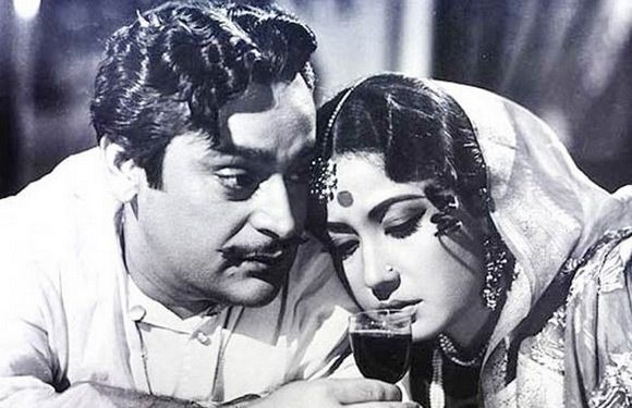 Love Triangles in Bollywood Movies - Sahib Biwi Aur Ghulam (1962)