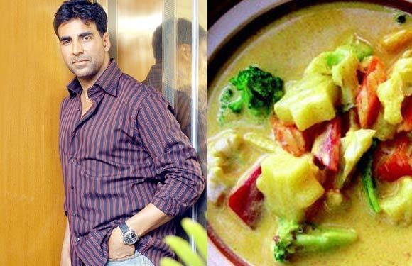 Kedvenc ételei - Akshay Kumar - Thai Green Curry