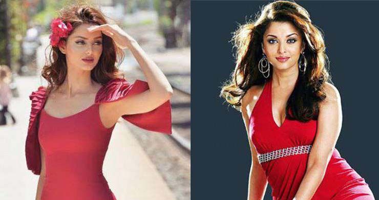 이란 모델 Mahlagha Jaberi는 Aishwarya Rai의 Doppelganger입니다.