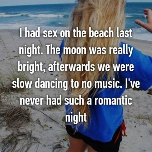párás vallomások a szexről a tengerparton