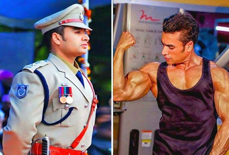 5 India politseijõudude kõige sobivamat meest, kes annavad kulturistidele oma raha eest jooksu