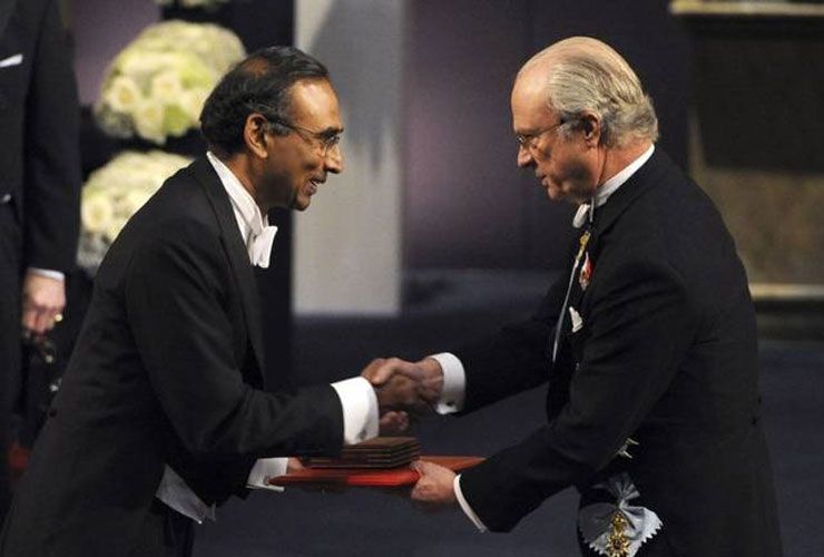 Indiából származó Nobel-díjasok Ki