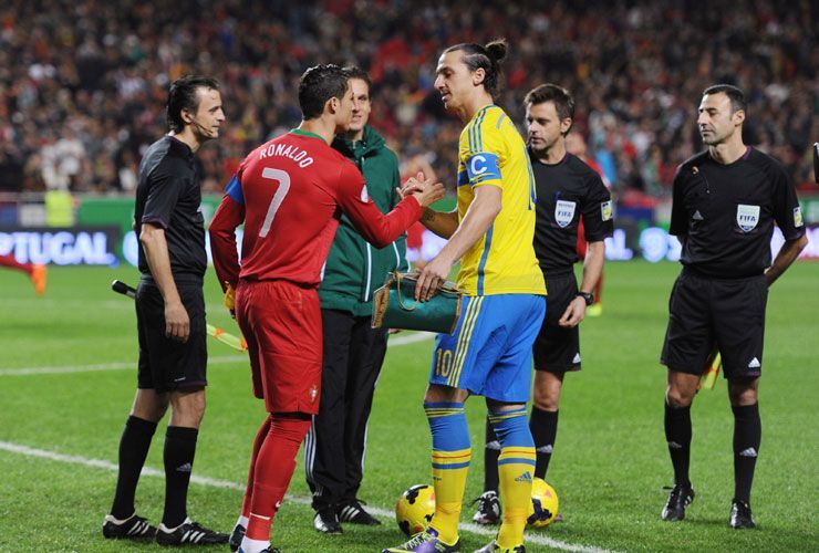 Zlatan Ibrahimović peče Cristiana z Jibejem 'Samo en je Ronaldo in on je Brazilec'