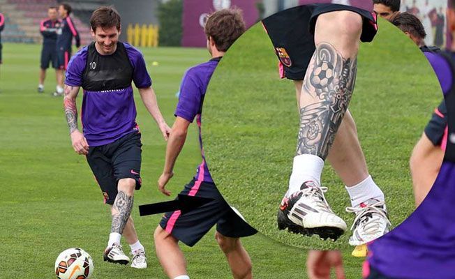 Lionel Messi tätoveeringute taga olev tähendus jätab teid sõnatuks
