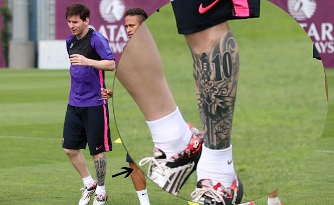 Lionel Messi tätoveeringute taga olev tähendus jätab teid sõnatuks