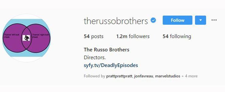 A Russo Brothers támogatja a Thanos felmenő hangyáját