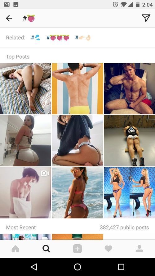 Pornó az Instagram-on: 4 módszer az Nsfw bejegyzések felfedezésére