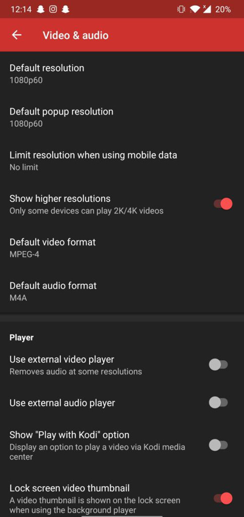 hvordan du fjerner 480p-grensen på youtube