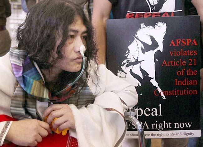 La conmovedora historia de Irom Sharmila, quien ha estado en huelga de hambre durante 15 años, es desgarradora e inspiradora