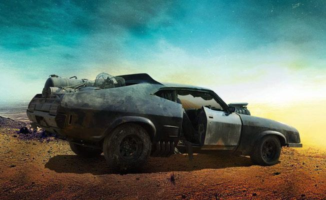Evo 10 jako prilagođenih vozila filma 'Mad Max: Fury Road'