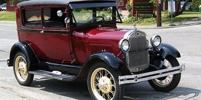 Klassisk bil fra Great Gatsby