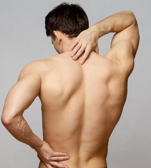 kako odstraniti dlake na hrbtu