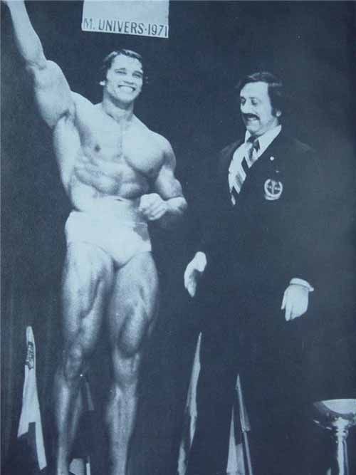 Arnolds Švarcenegers uzvarēja Olimpijas kungu 1971. gadā, jo viņš bija vienīgais konkursants