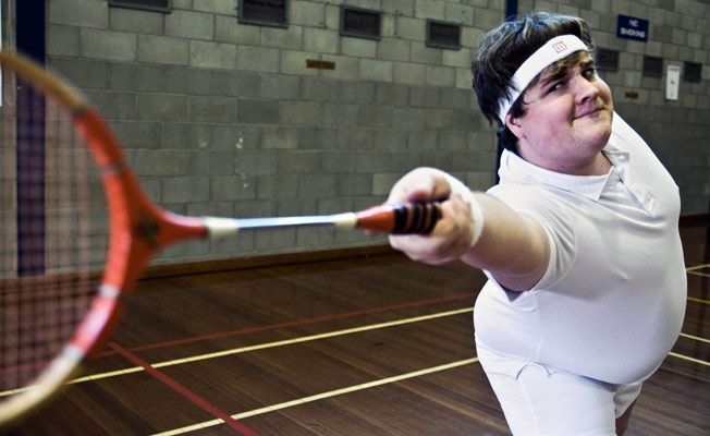 Badminton hjälper till att upprätthålla din kroppsbyggnad