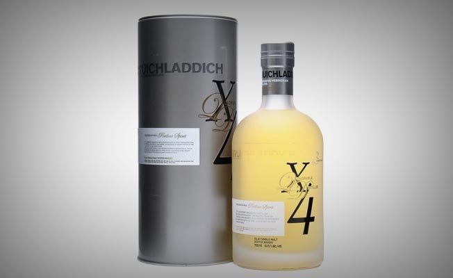 Bruichladdich X4 + 1 whisky fuerte cuádruple