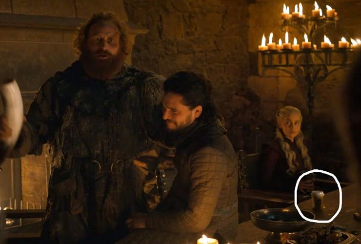 Ligesom Starbucks Cup er der 12 fejl i 'Game of Thrones' gennem årene
