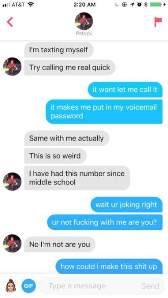 Une fille hilarante a trollé un mec sur Tinder