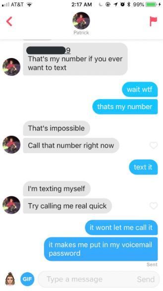 Una noia acaba de trobar l’excusa més genial per no donar el seu número a nois aleatoris de Tinder