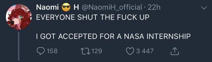 एक महिला ने एक ट्वीट के कारण नासा के साथ अपनी इंटर्नशिप खो दी