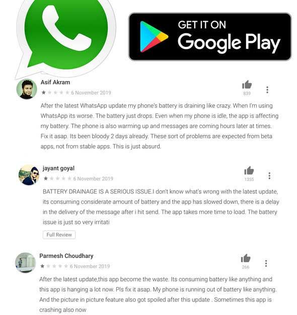 Aquí se explica cómo solucionar la última actualización de WhatsApp que está agotando la batería en los teléfonos inteligentes Android