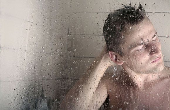 2. Tag ikke bad eller brusebad: