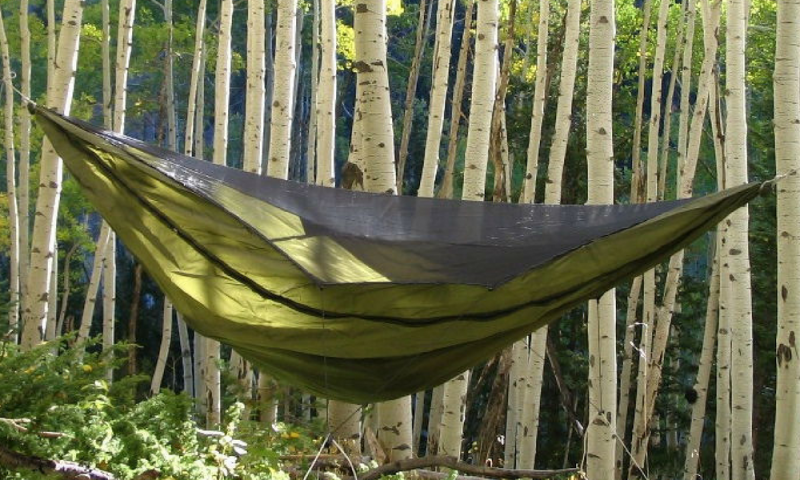   WARBONNET BLACKBIRD SINGLE LAYER лучшие кемпинговые палатки с гамаком для сверхлегкого туризма