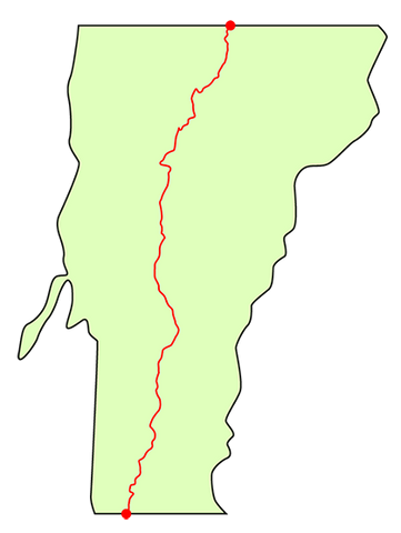 Long Trail Vermonti teejuht